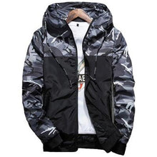 Load image into Gallery viewer, Floral Bomber Jacket Men Hip Hop Slim Fit Flowers Pilot Bomber Jacket Coat Men's Hooded Jackets Plus Size 4XL ,