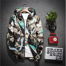 Load image into Gallery viewer, Fashion 2019 New Men's Casual Jackets Camouflage Hoodies Jacket Men Windproof Clothes Mens Windbreaker Coats Male Outwear M-5XL