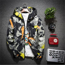 Load image into Gallery viewer, Fashion 2019 New Men's Casual Jackets Camouflage Hoodies Jacket Men Windproof Clothes Mens Windbreaker Coats Male Outwear M-5XL