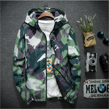 Load image into Gallery viewer, Asstseries  2019 New Autumn Mens Windbreaker Jackets Fashion Outwear Men's Thin Jackets Hooded Casual Plus Size M-3XL